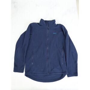 Helly Hansen Daybreaker Fleece Jacket Large Navy Polartec Full Zip Athleisure